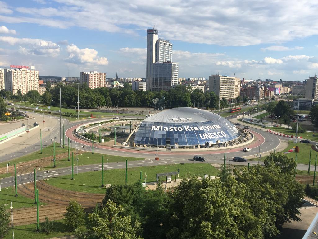 Apartament Panorama Spodek Apartment Katowice Ngoại thất bức ảnh